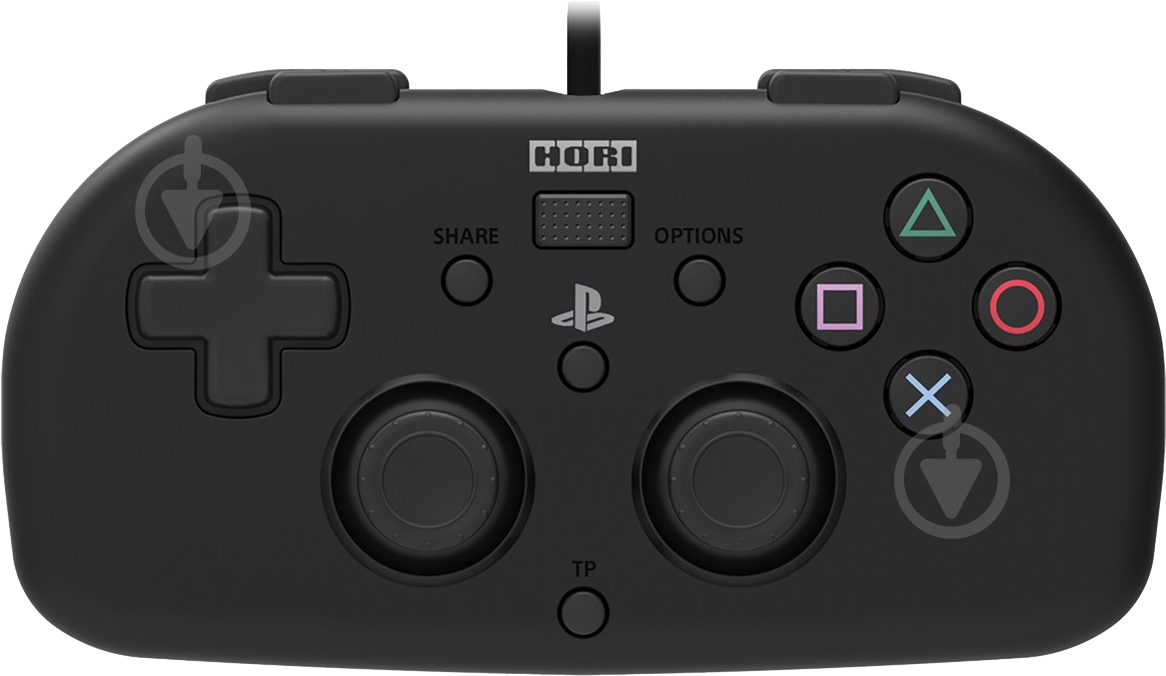 Геймпад HORI Mini Gamepad для PS4 Black (4961818028371) - фото 1