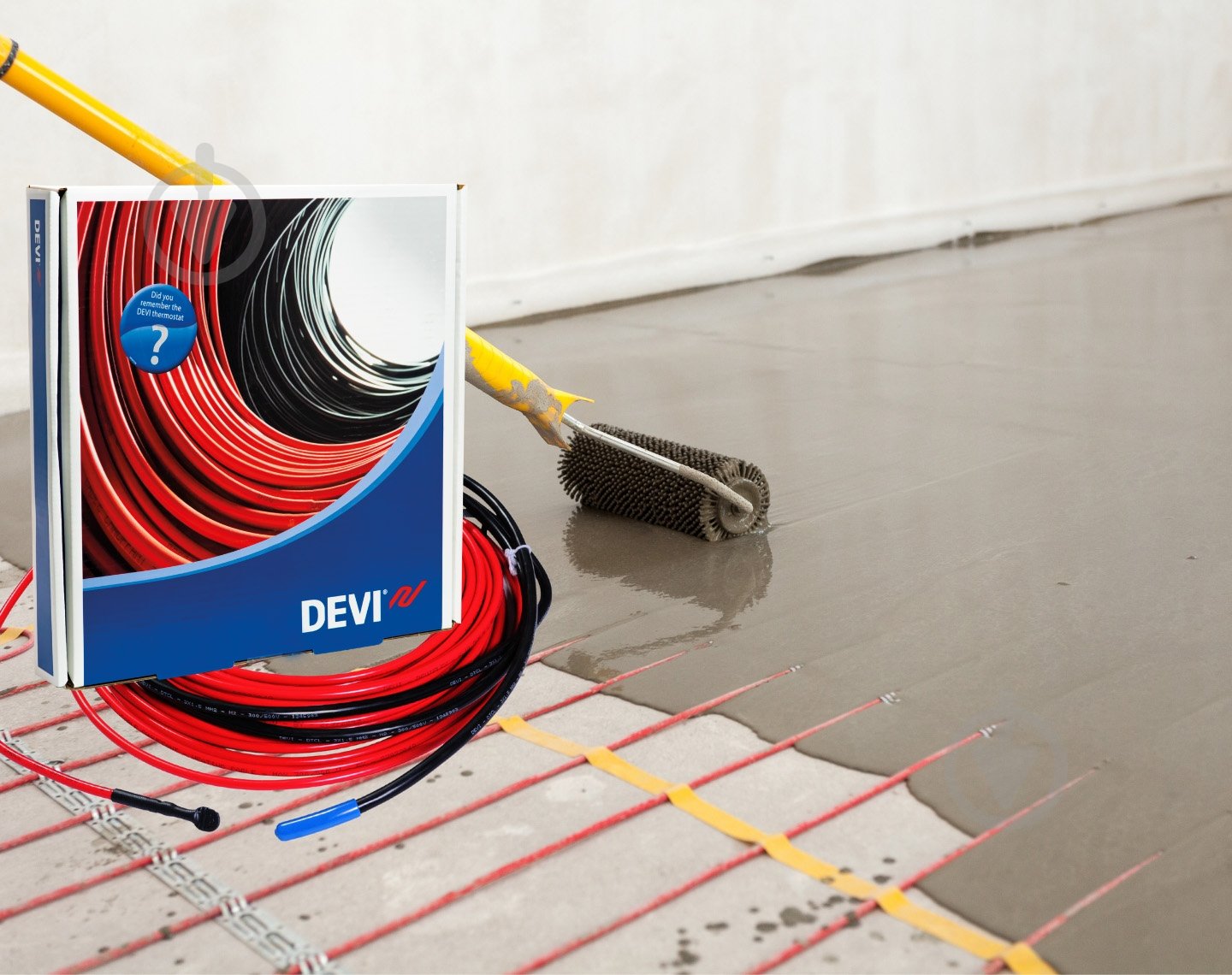 Нагревательный кабель DEVI 140F1249 DEVIflex™ 18T 1720 Вт 105 м 13 кв.м - фото 2