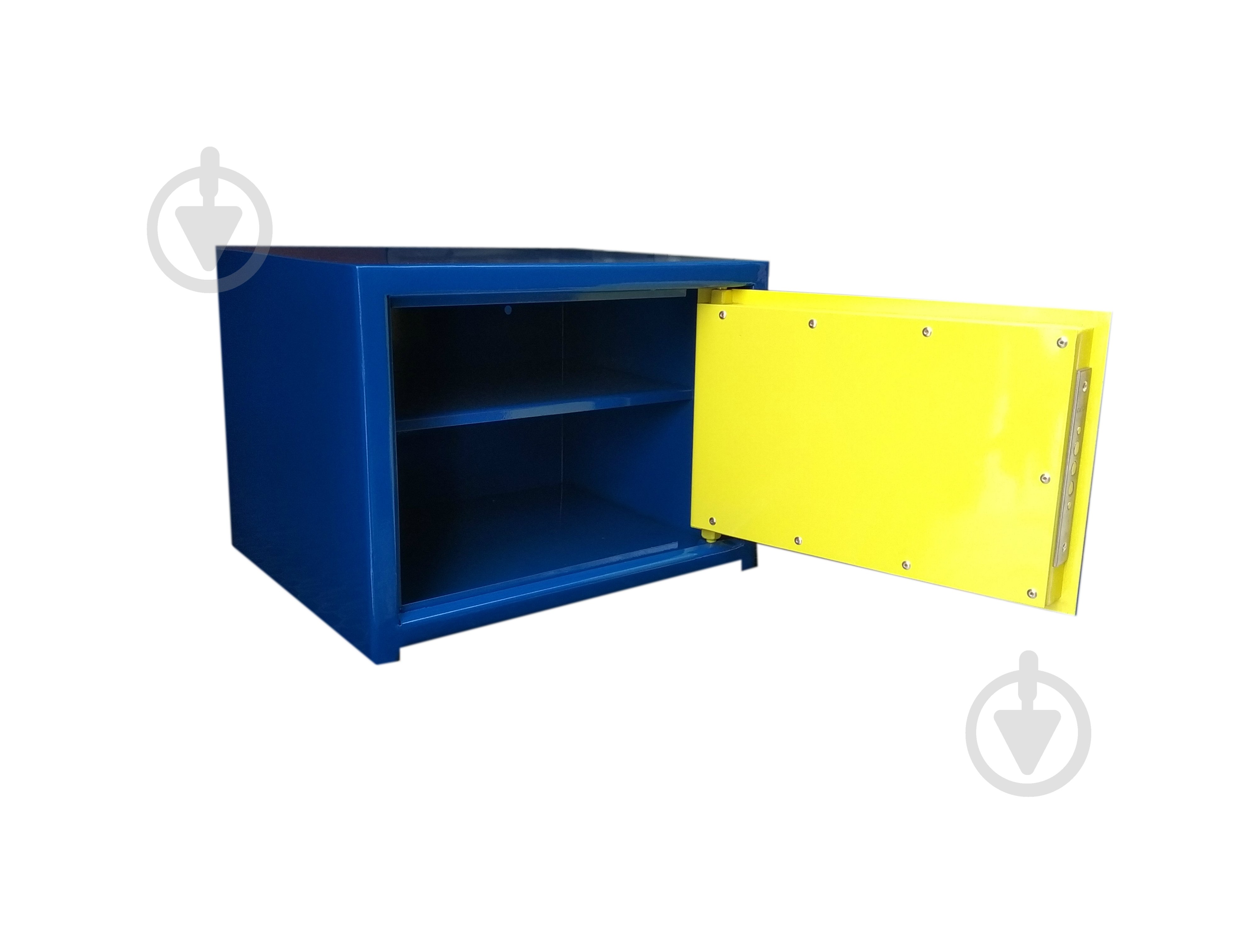 Сейф меблевий B.A.K.S. U-1 300x400x350 жовто-блакитний - фото 2 Сейф меблевий B.A.K.S. U-1 300x400x350 жовто-блакитний - фото 2