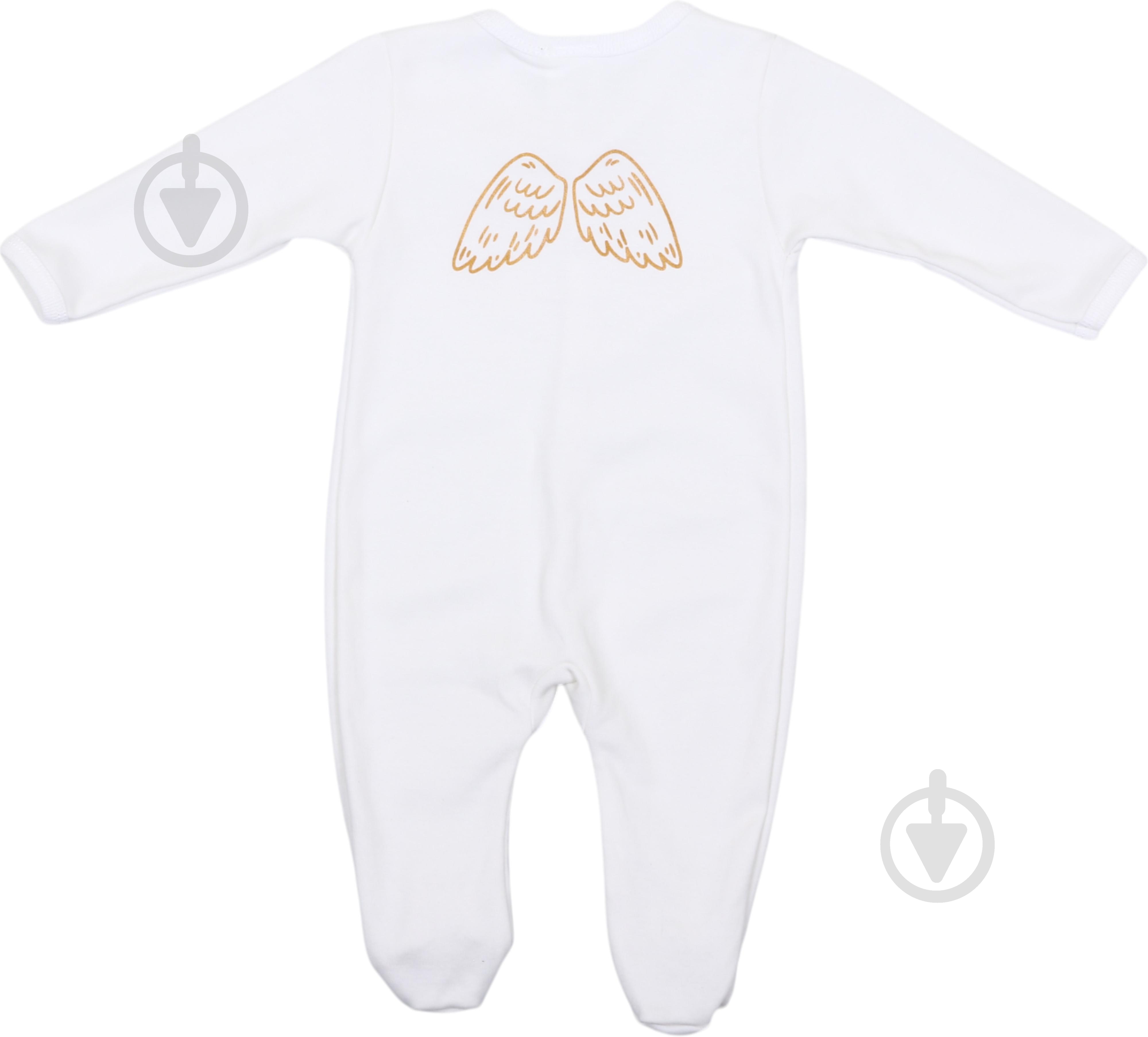 Комбінезон унісекс Bambinelli Янголятко р.68 білий 0209 - фото 4 Комбінезон унісекс Bambinelli Янголятко р.68 білий 0209 - фото 4