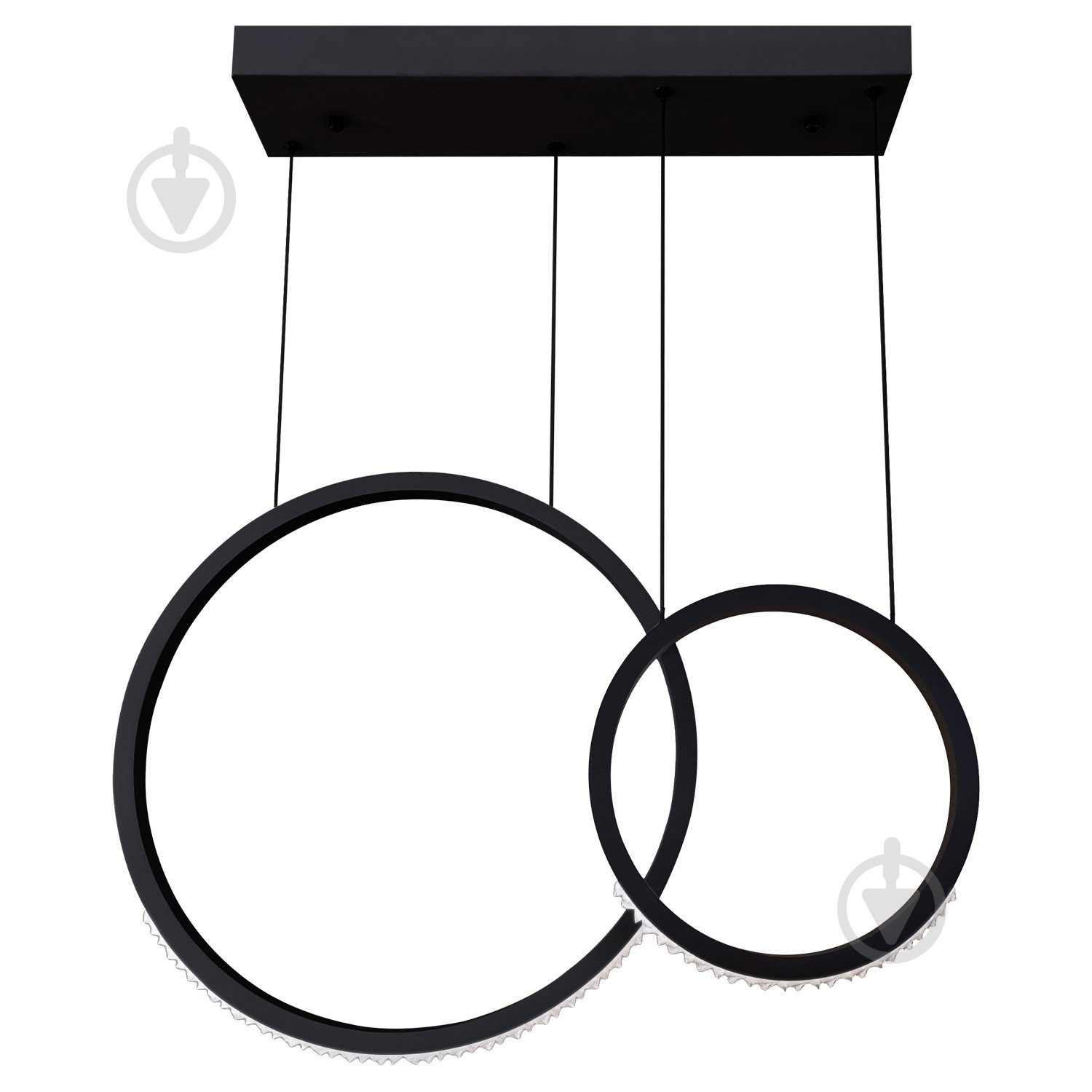 ВІТРИНА! Люстра підвісна Victoria Lighting 20 Вт чорний Toffee/SP2 black - фото 1