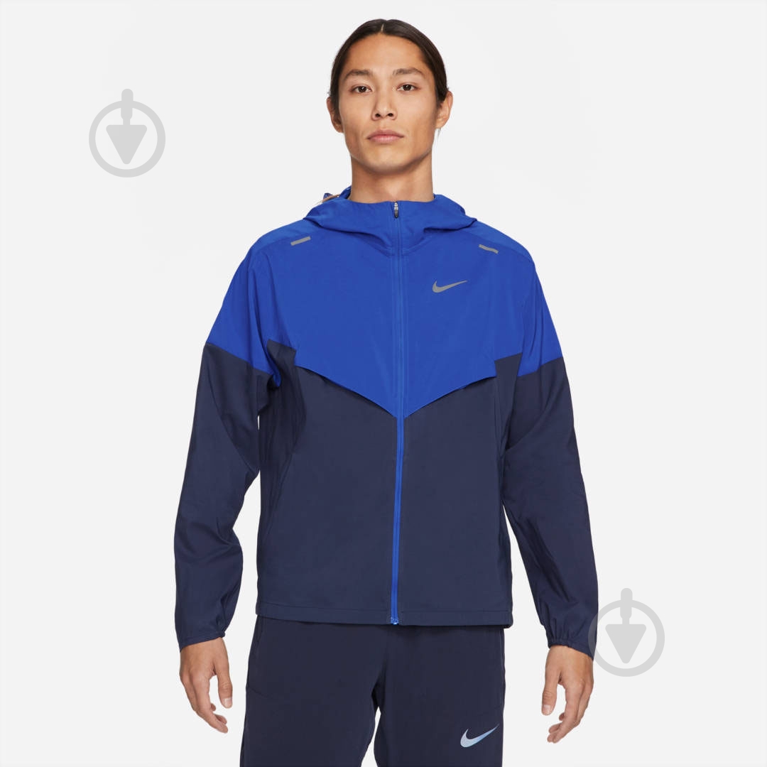 Куртка мужская Nike CZ9070-480 р.M синяя - фото 1 Куртка мужская Nike CZ9070-480 р.M синяя - фото 1