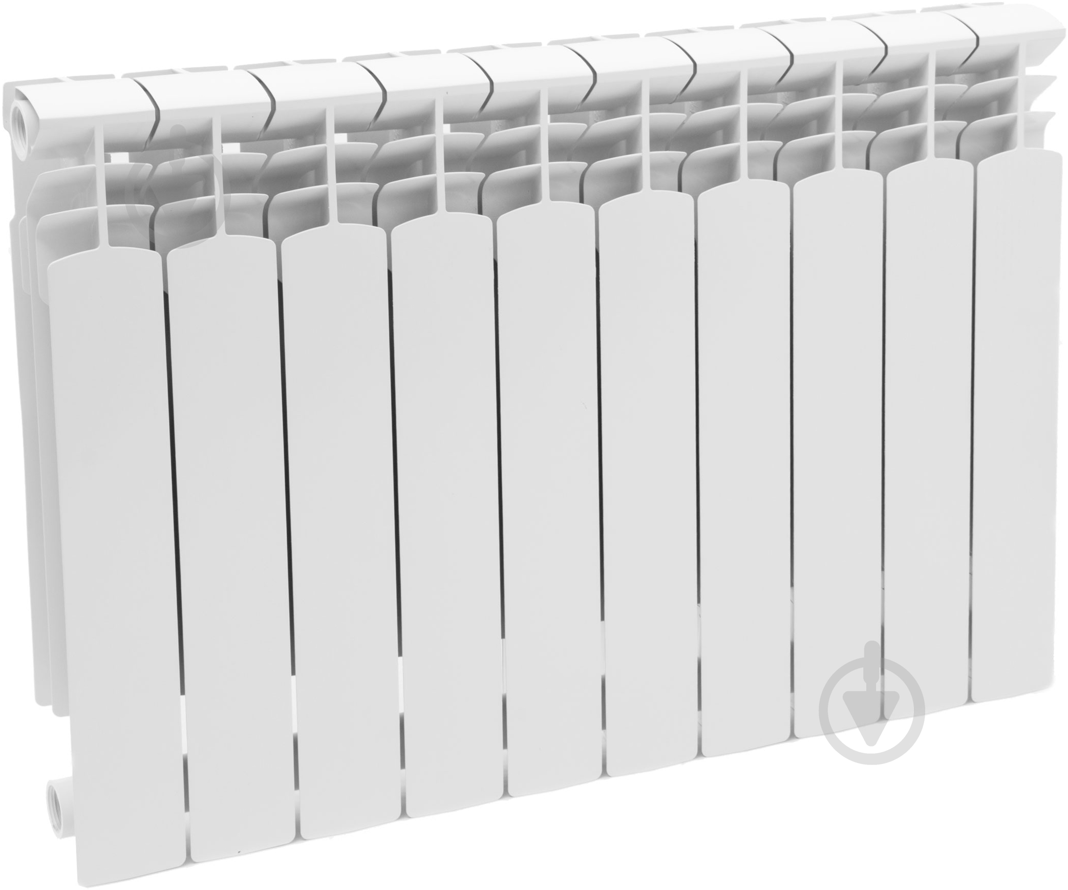 Радиатор алюминиевый KFA G500F/10 - фото 1