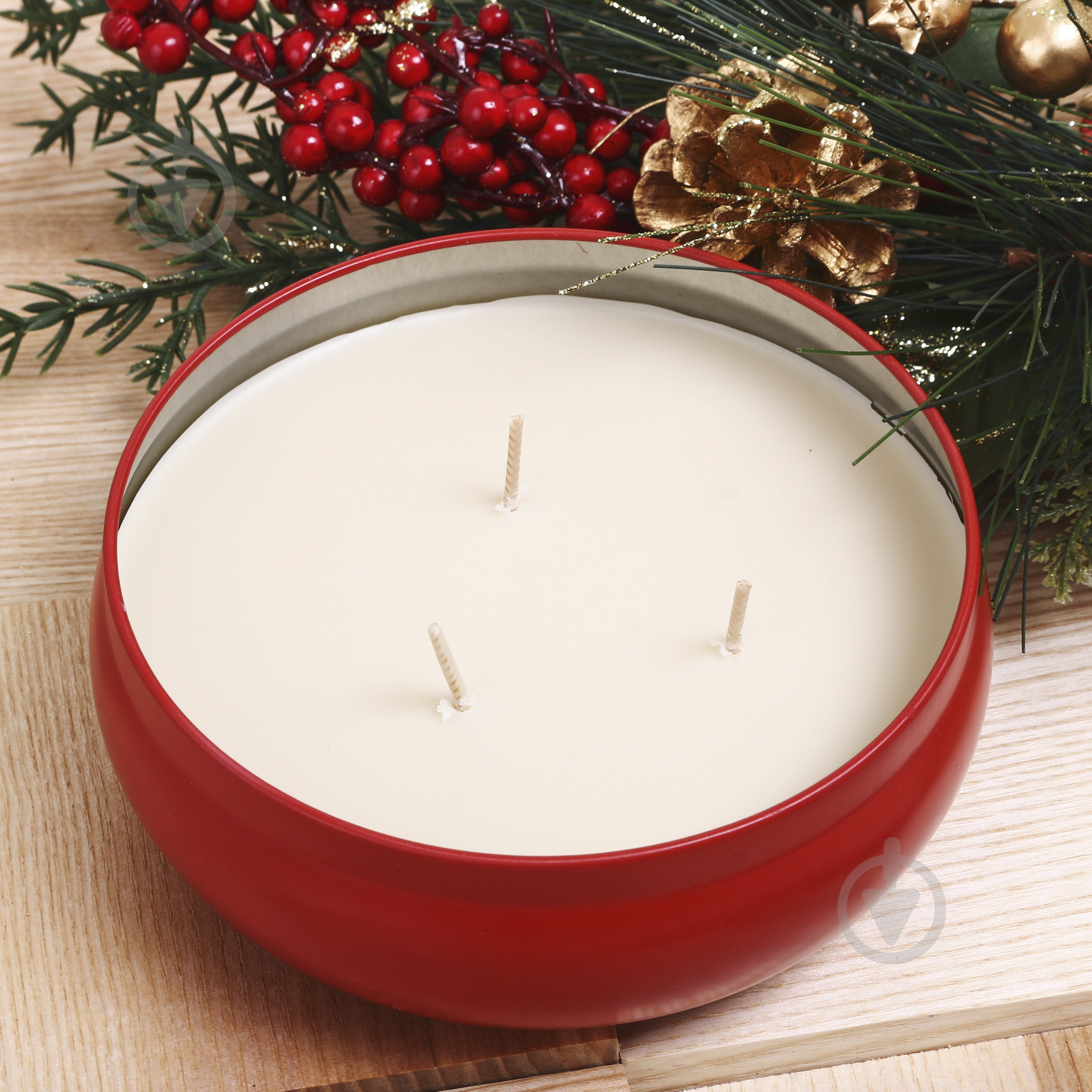 Свеча ароматическая с ароматом ванили 13,4x5 см - фото 4