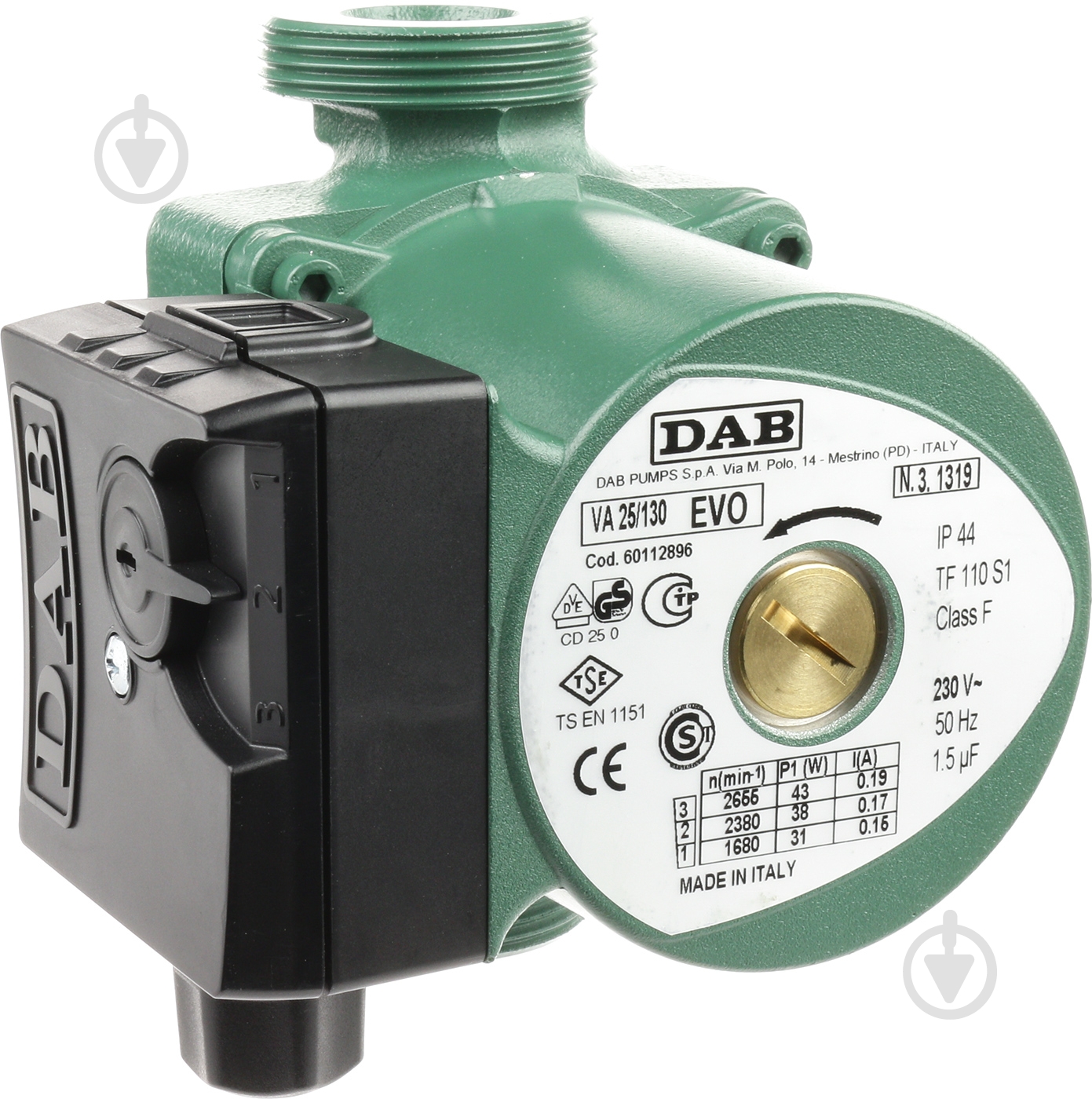 Циркуляційний насос DAB VA 35/130 - фото 1