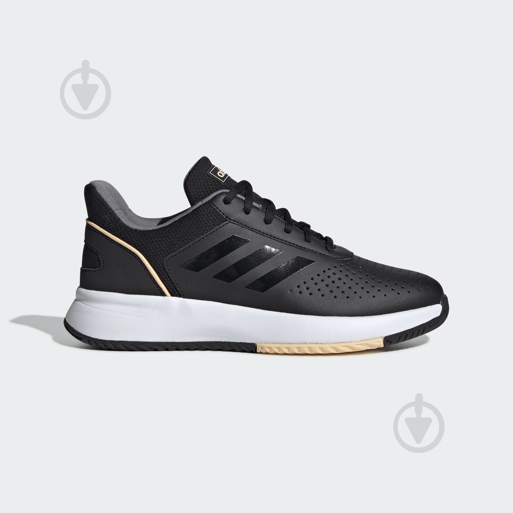 Кросівки жіночі Adidas COURTSMASH EE8452 р.37 1/3 чорні - фото 1 Кросівки жіночі Adidas COURTSMASH EE8452 р.37 1/3 чорні - фото 1