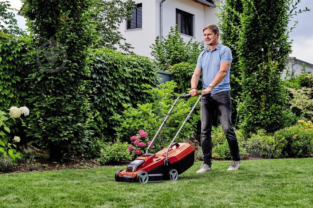 Газонокосарка акумуляторна Einhell GE-CM 18/32 Li +Тример акум. GC-CT 18/24 Li P +Акум.+пристрій заряд 18V 4.0 Ah K - фото 9