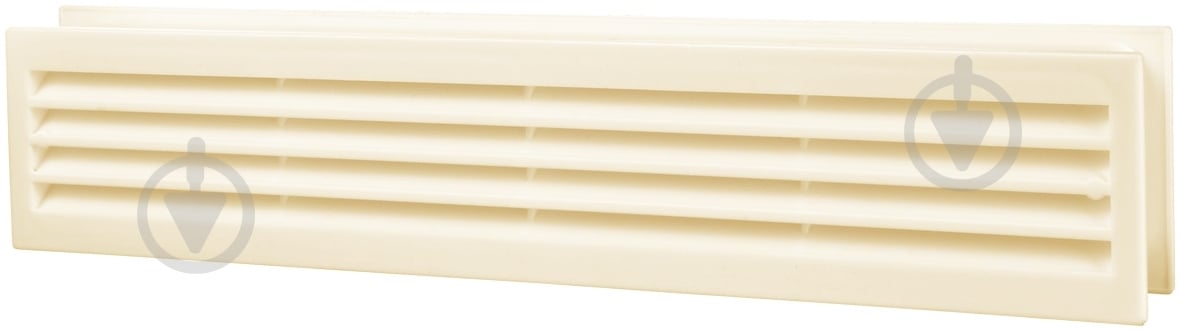 Решетка Домовент ДВ 430/2 пластик бежевый - фото 1
