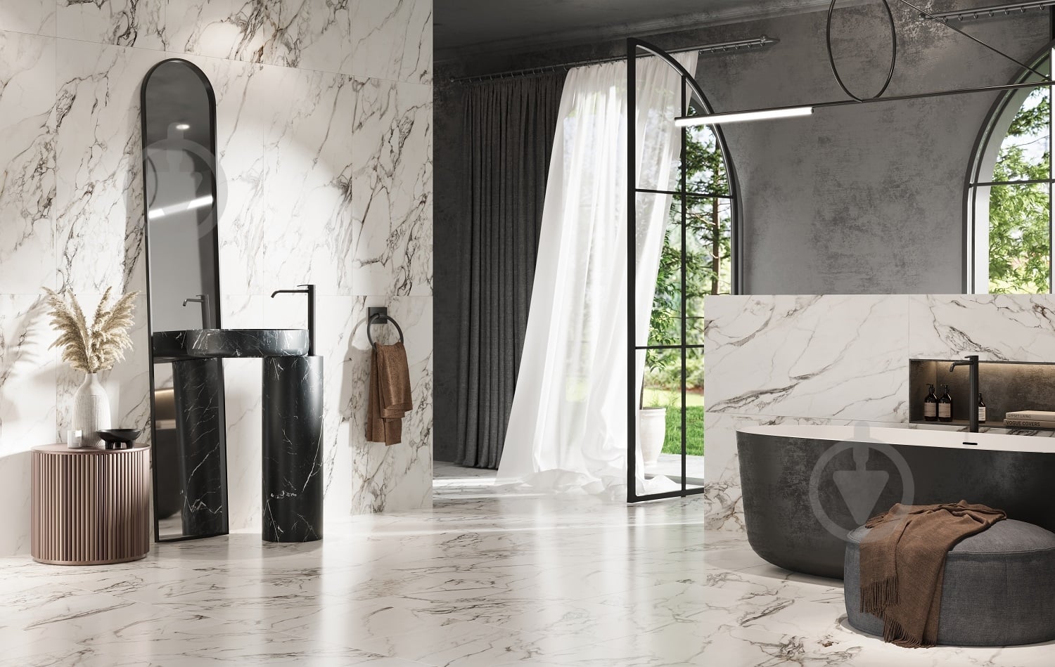 ᐉ Плитка Allore Group Lago Grey F P R Satin 60x120 см • Краща ціна в ...
