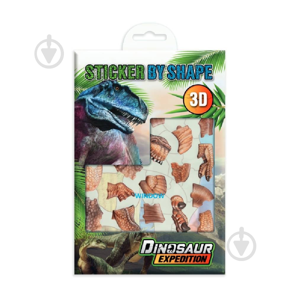 Стікербук MOXY за формами Dinosaur Expedition Dino 1 961031 - фото 1