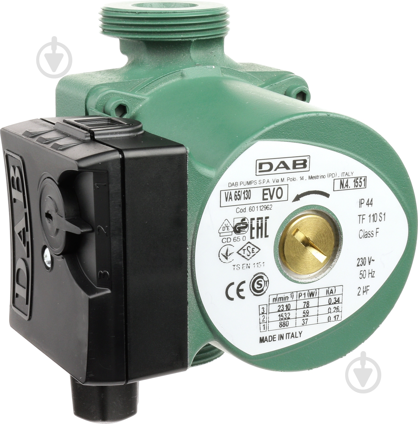 Циркуляционный насос DAB VA 65/130 - фото 1 Циркуляционный насос DAB VA 65/130 - фото 1