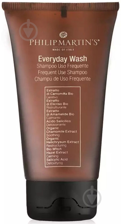 Шампунь PHILIP MARTIN’S органічний для частого використання Everyday Wash 75 мл - фото 1