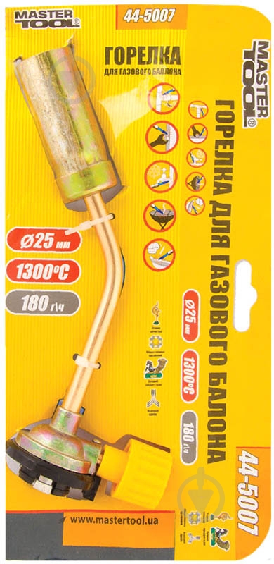 Горелка MasterTool Факел d25 мм 44-5007 - фото 2