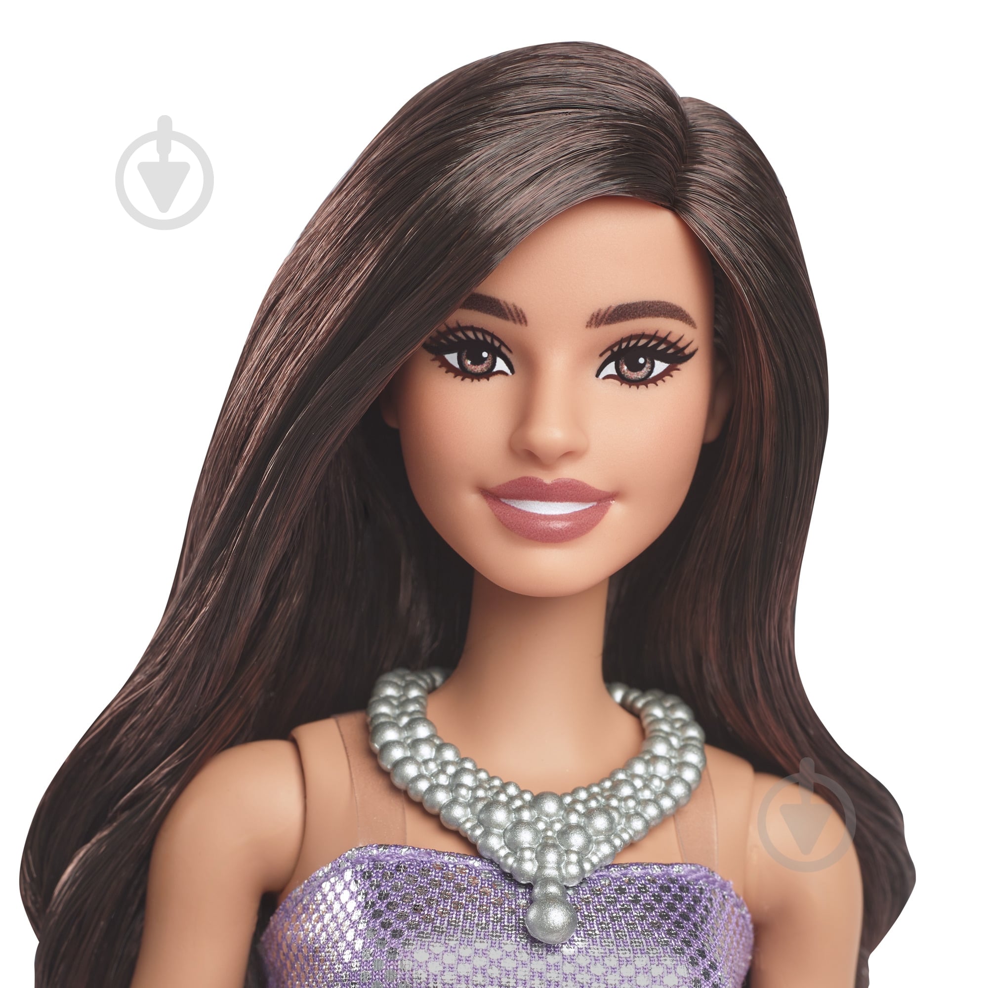 Кукла Barbie Модница сиреневый шарм HYT92 - фото 2 Кукла Barbie Модница сиреневый шарм HYT92 - фото 2