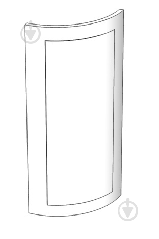 Фасад для кухни Грейд Сосна №277 R 920x522 ВТ Топ модель - фото 1