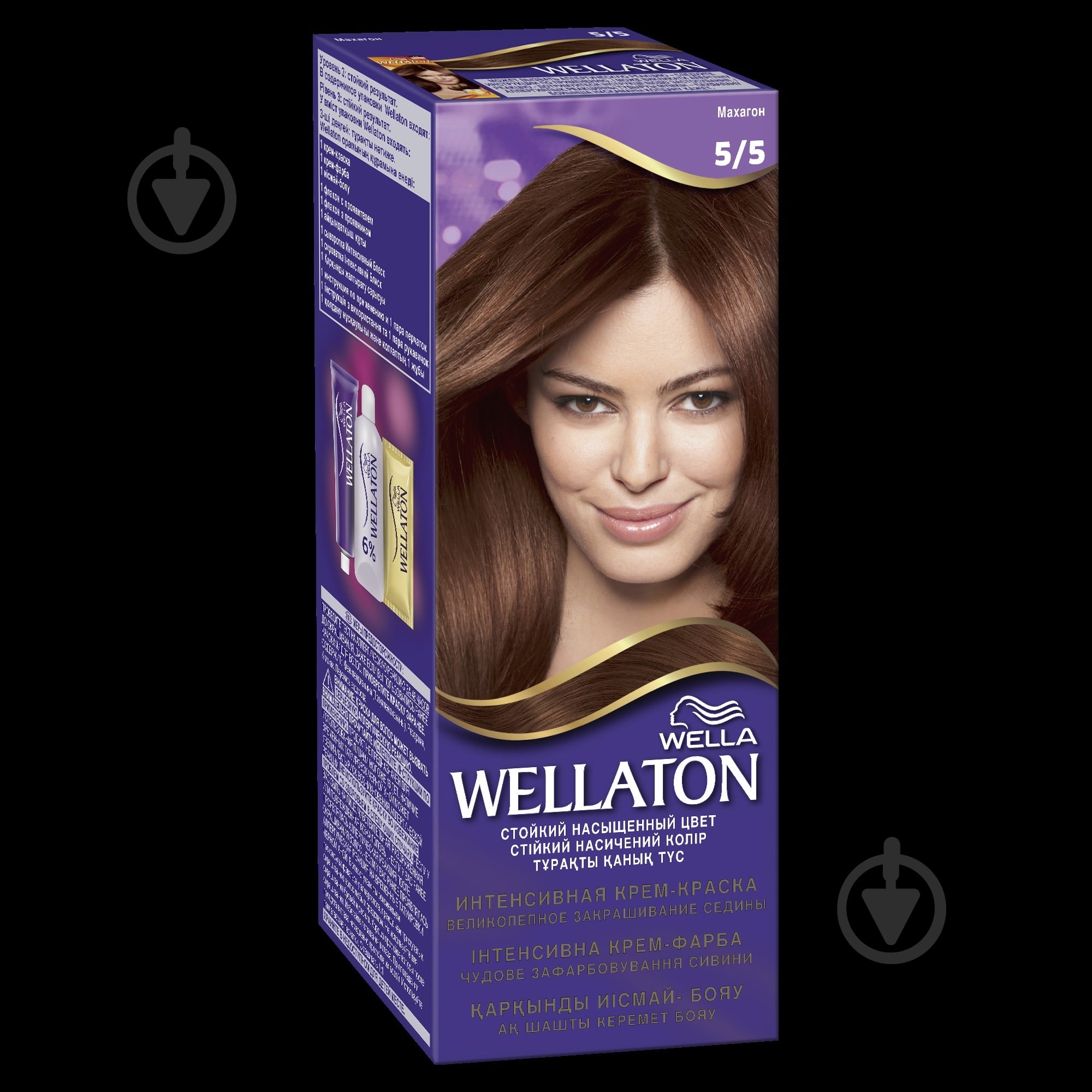 Краска для волос Wella Wellaton 5/5 Махагон 110 мл - фото 2