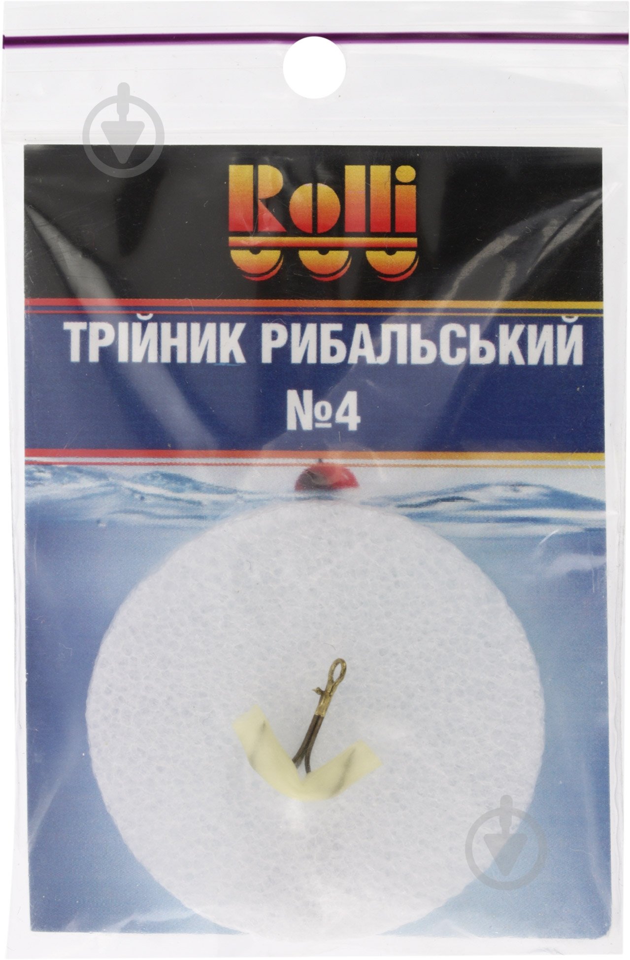 Крючок Rolli №4 1 шт. - фото 1