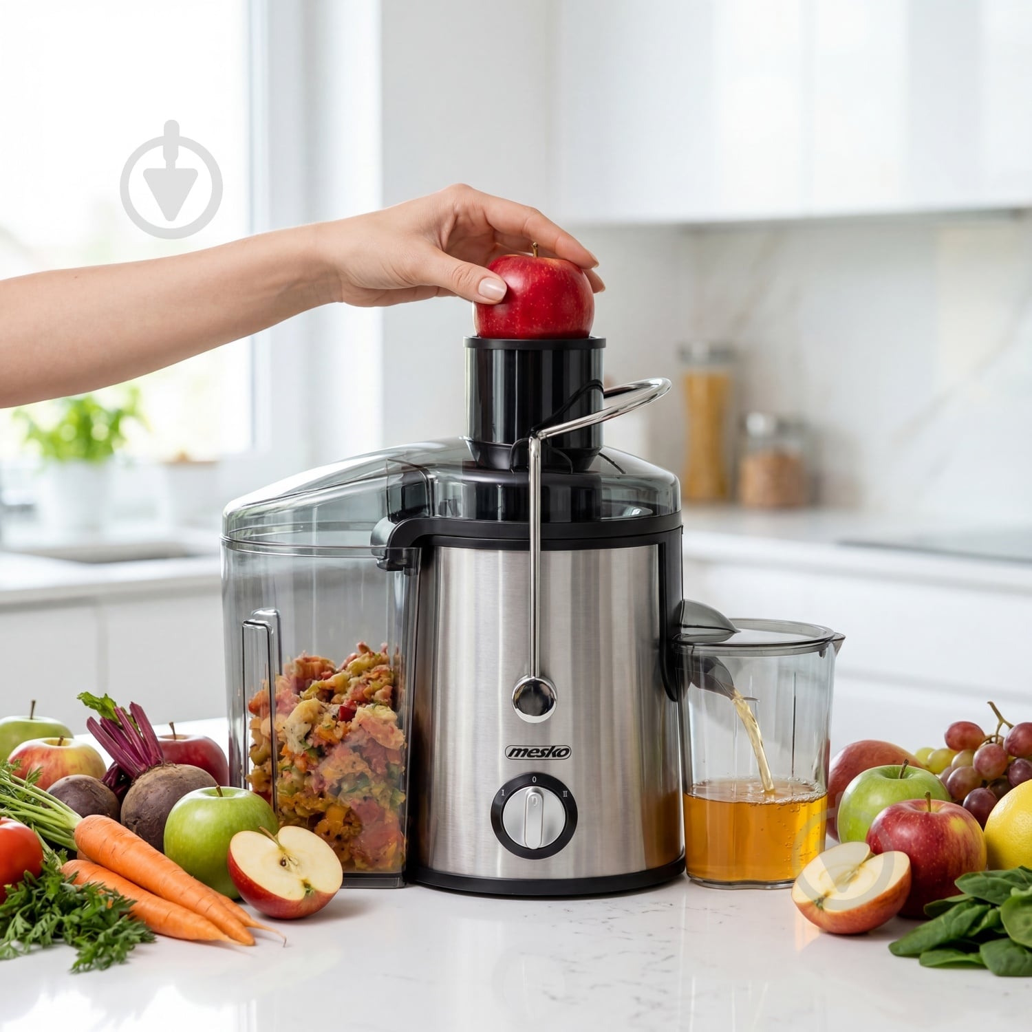 Соковыжималка Mesko MS-4126B black - фото 9