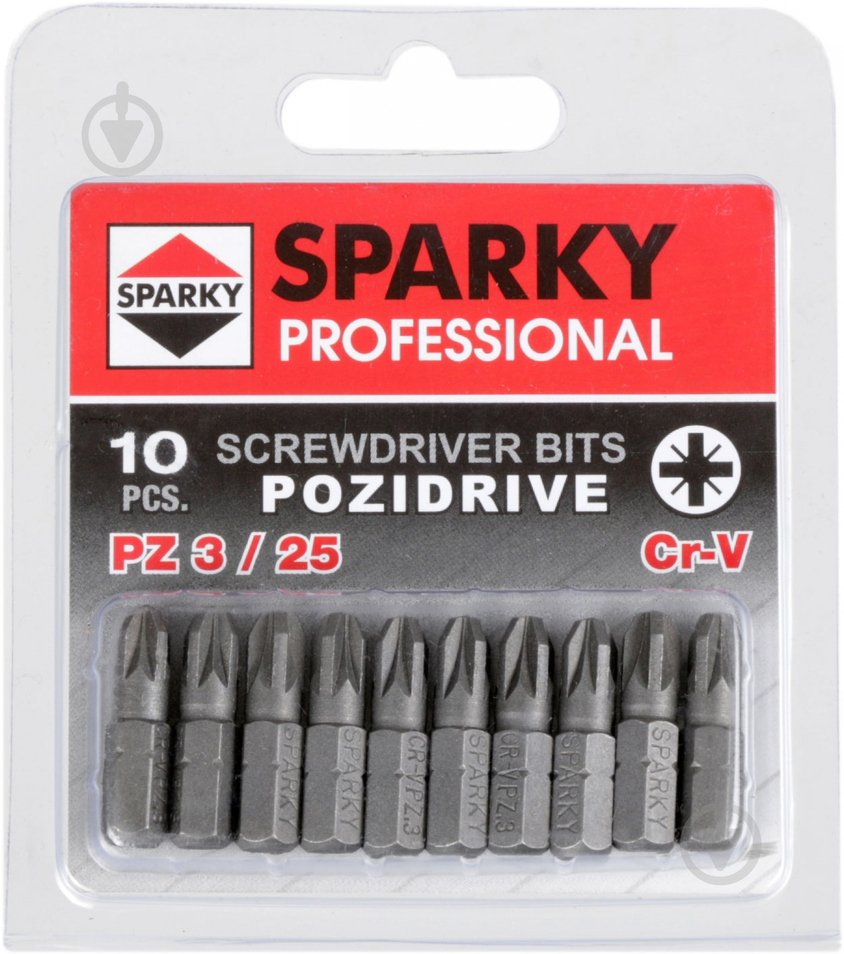 Бита Sparky PZ3x25 мм 10 шт. 20009720209 - фото 1