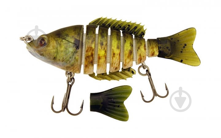 Воблер Fox Swimbait Perch 80 мм #436 - фото 1