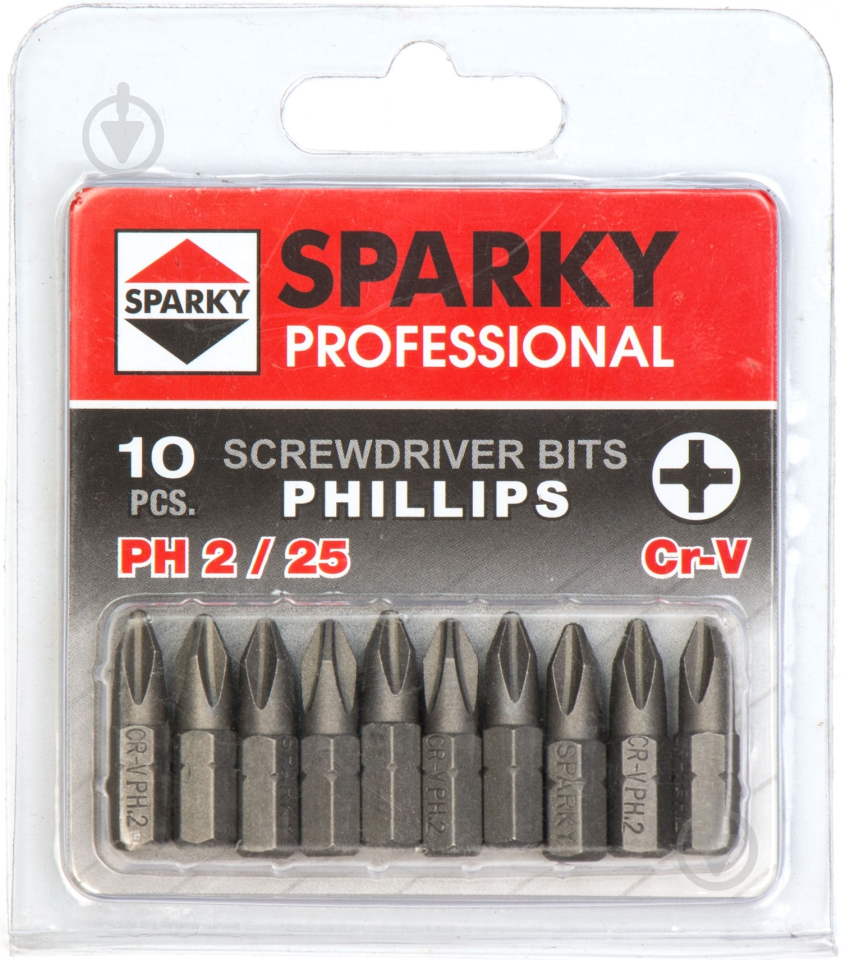 Бита Sparky PH2x25 мм 10 шт. 20009720409 - фото 1 Бита Sparky PH2x25 мм 10 шт. 20009720409 - фото 1