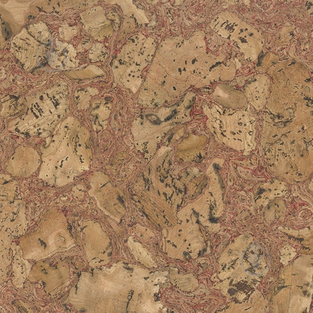 Пробковая Настенная плитка Granorte Twist Red - фото 1