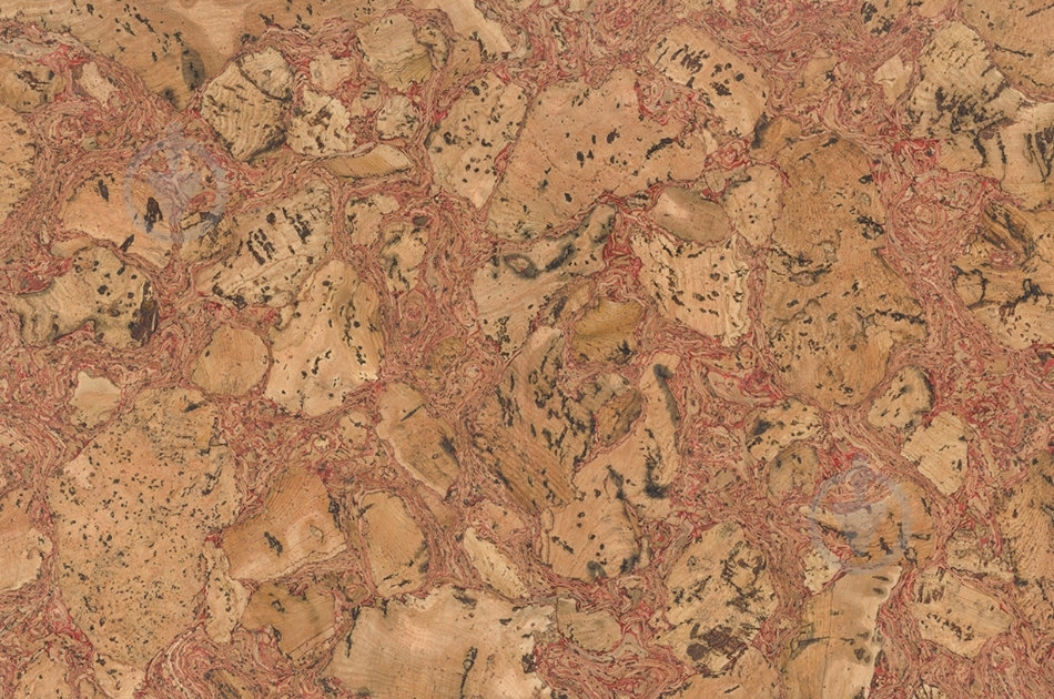 Пробковая Настенная плитка Granorte Twist Red - фото 2