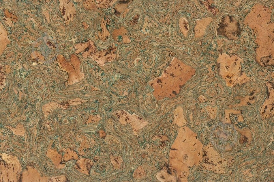 Пробковая Настенная плитка Granorte Twist Green - фото 2