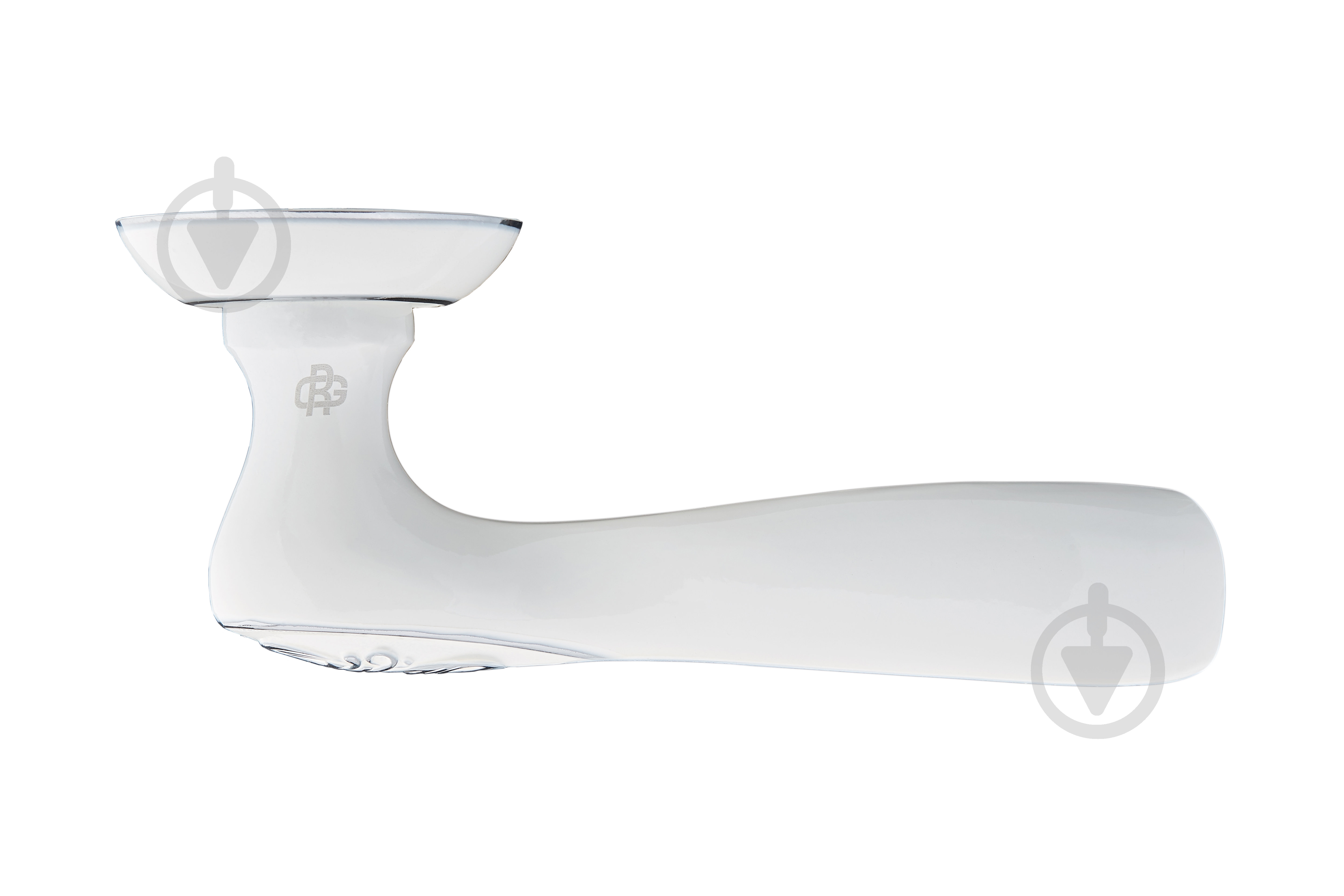 Ручка на розетке Gavroche INDIUM In-A5 (W/CP) белая эмаль/хром - фото 3 Ручка на розетке Gavroche INDIUM In-A5 (W/CP) белая эмаль/хром - фото 3