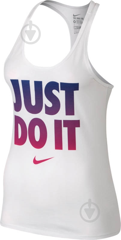 Майка Nike 729763-100 р.XS белый - фото 1