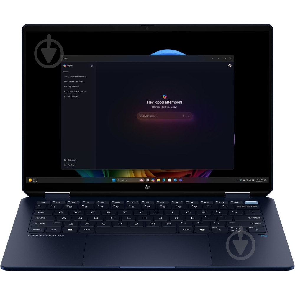 Ноутбук HP OmniBook Ultra Flip x360 14" (B9PD6EA) blue - фото 2