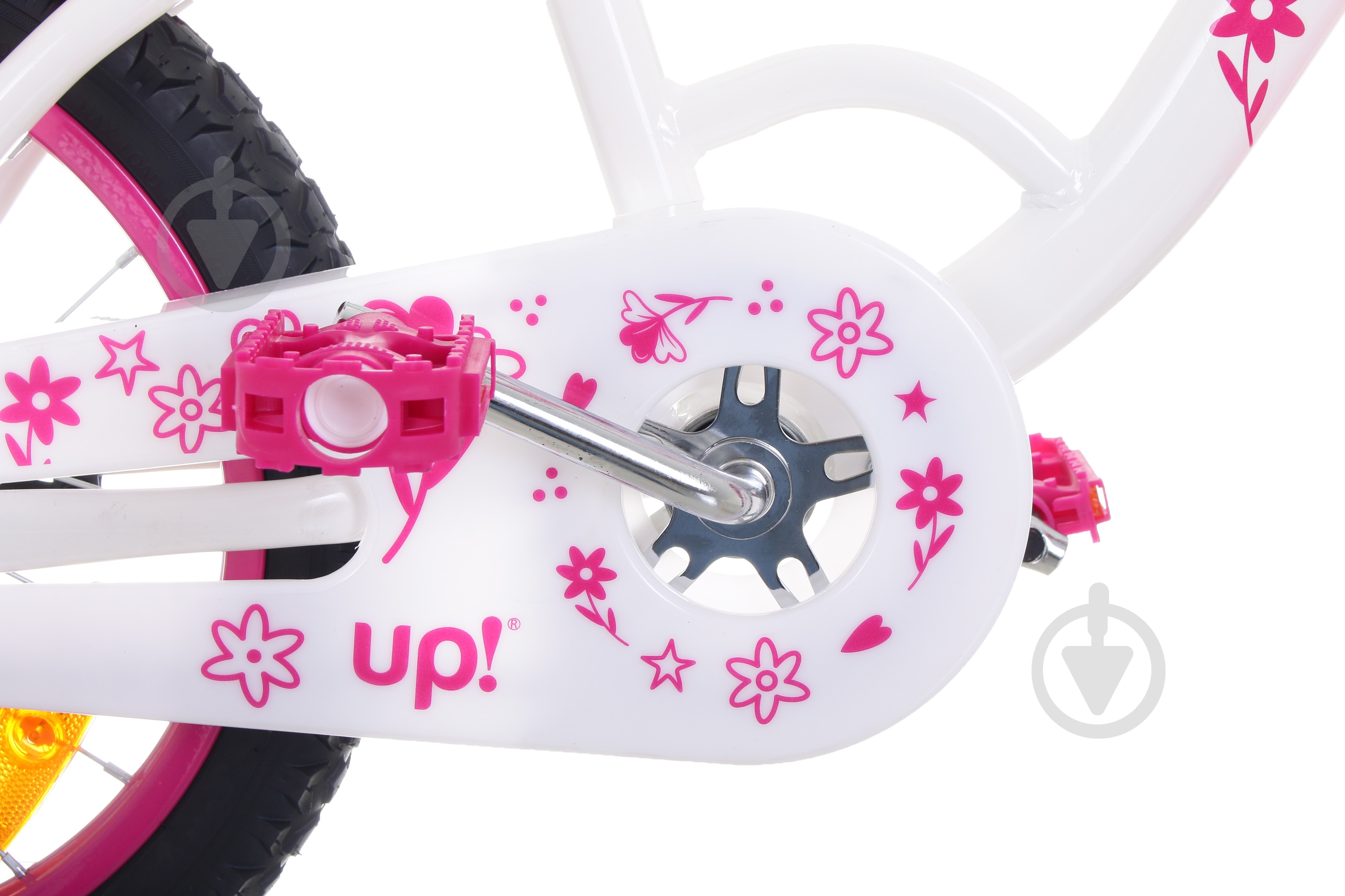 Велосипед детский UP! (Underprice) 16" 8"(20 см) Sky Wh Sky-Wh-UP белый - фото 5 Велосипед детский UP! (Underprice) 16" 8"(20 см) Sky Wh Sky-Wh-UP белый - фото 5