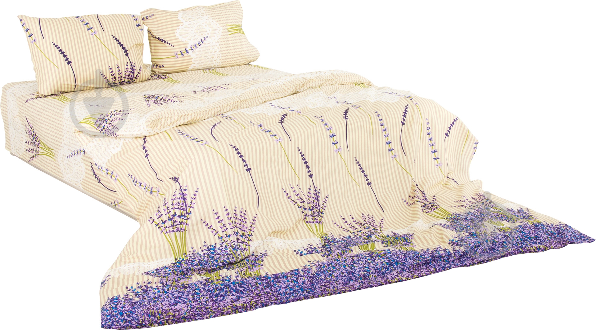 Комплект постельного белья Лаванда 2,0 лавандовый UP! (Underprice) - фото 1
