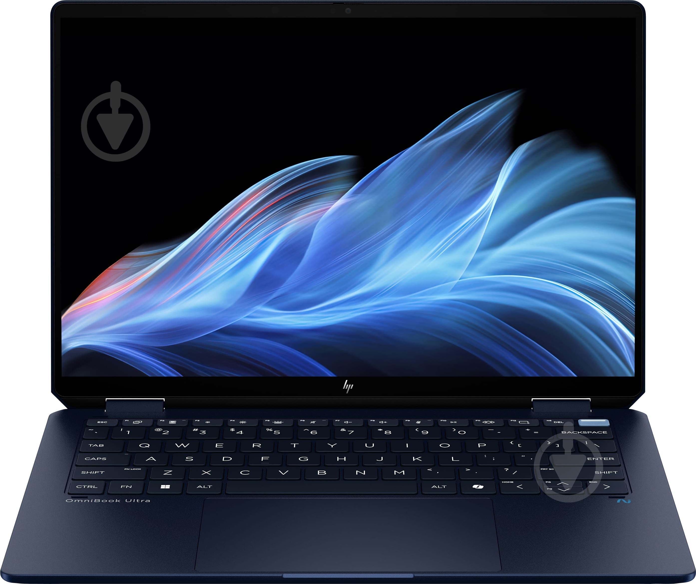 Ноутбук HP OmniBook Ultra Flip x360 14" (BV5S7EA) blue - фото 1 Ноутбук HP OmniBook Ultra Flip x360 14" (BV5S7EA) blue - фото 1