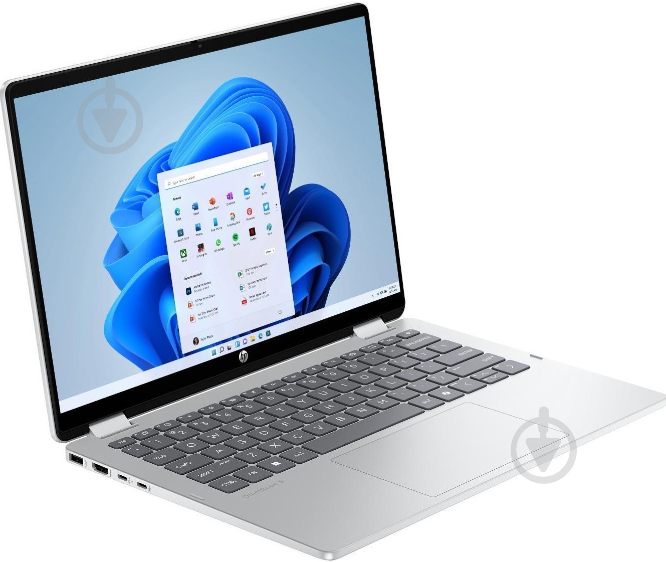 Ноутбук HP OmniBook 5 Flip x360 14" (BV5S8EA) glacier silver - фото 10 Ноутбук HP OmniBook 5 Flip x360 14" (BV5S8EA) glacier silver - фото 10