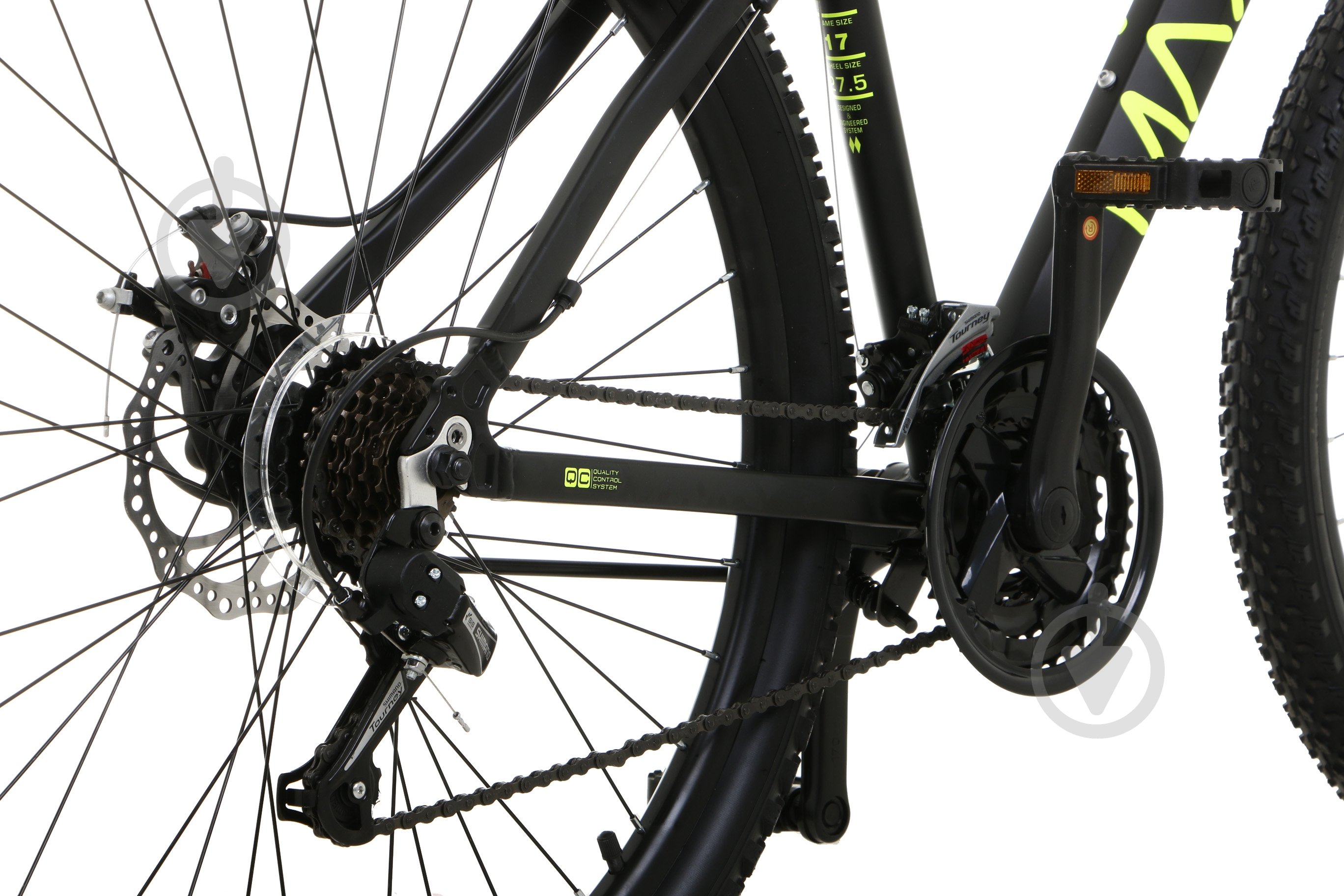 Велосипед MaxxPro 27,5" 15"(38 см) M 300 M300N-MAXX чорний - фото 3