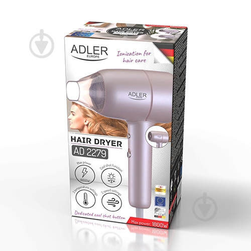 Фен Adler AD-2279P - фото 9