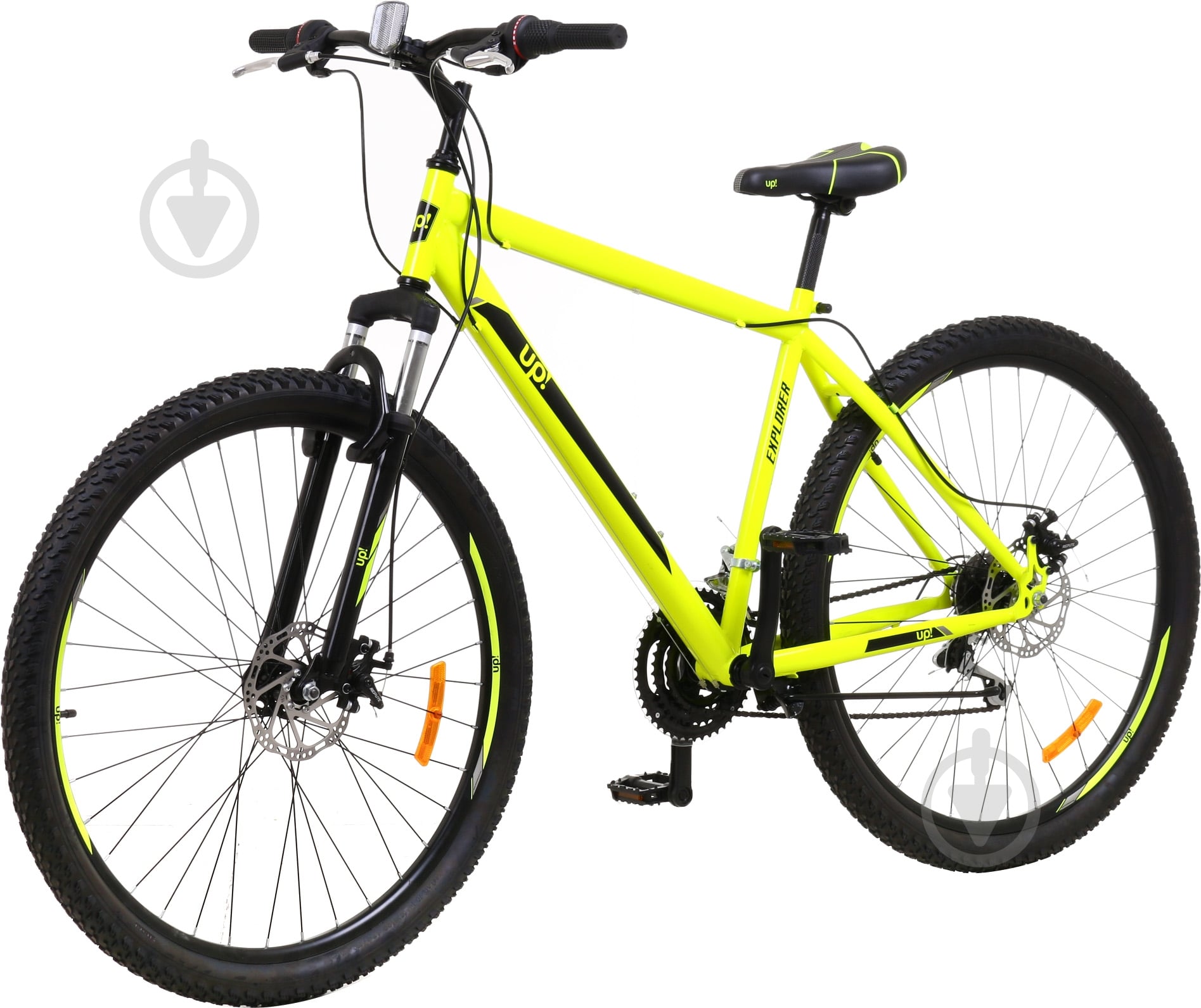 Велосипед UP! (Underprice) 29" 19"(48 см) EXPLORER EXPLORER-29-YELLOW желтый - фото 1