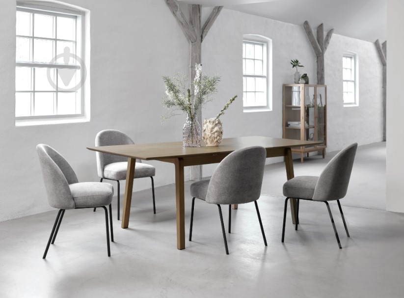 Стіл обідній Unique Furniture BARI 2000x950x750 мм дуб копчений/дуб копчений - фото 9 Стіл обідній Unique Furniture BARI 2000x950x750 мм дуб копчений/дуб копчений - фото 9