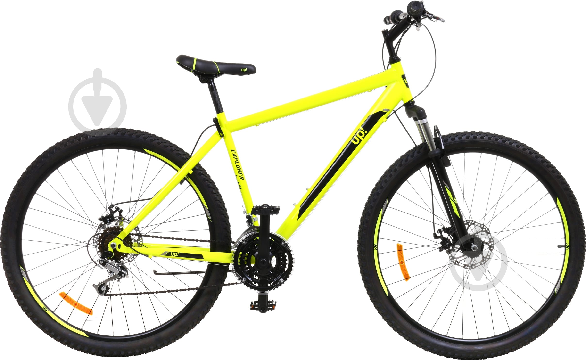 Велосипед UP! (Underprice) 29" 21"(53 см) EXPLORER EXPLORER-29-YELLOW жовтий - фото 2 Велосипед UP! (Underprice) 29" 21"(53 см) EXPLORER EXPLORER-29-YELLOW жовтий - фото 2