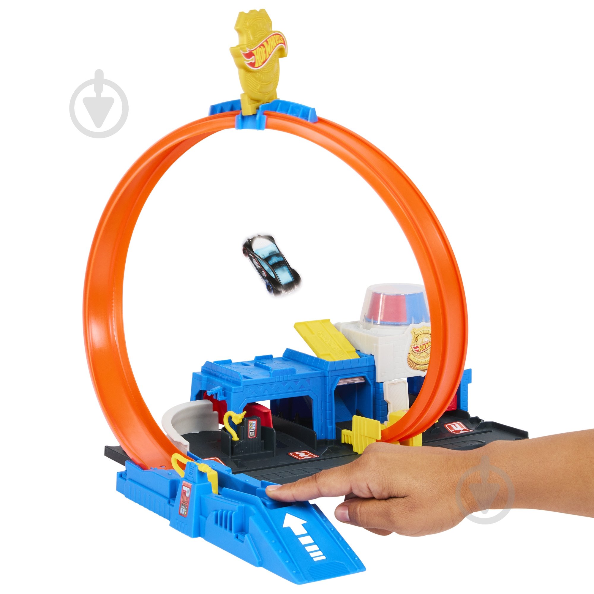 Ігровий набір Hot Wheels Суперполіцейський відділок JBM71 - фото 3