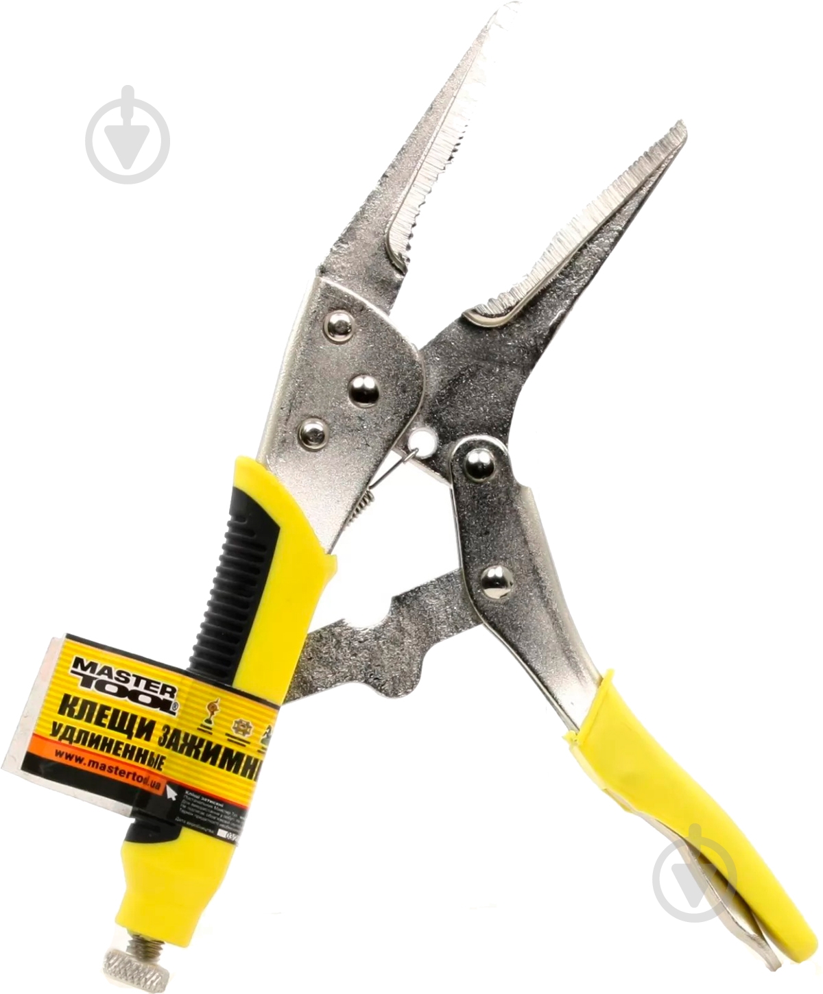 Клещи зажимные MasterTool универсальные удлененные 230 мм 07-0902 - фото 4