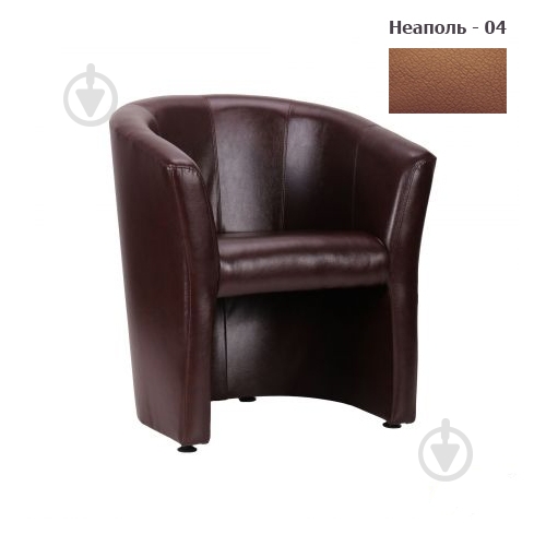 Крісло AMF Art Metal Furniture Арабіка Неаполь 04 коричнево-бежевий - фото 1