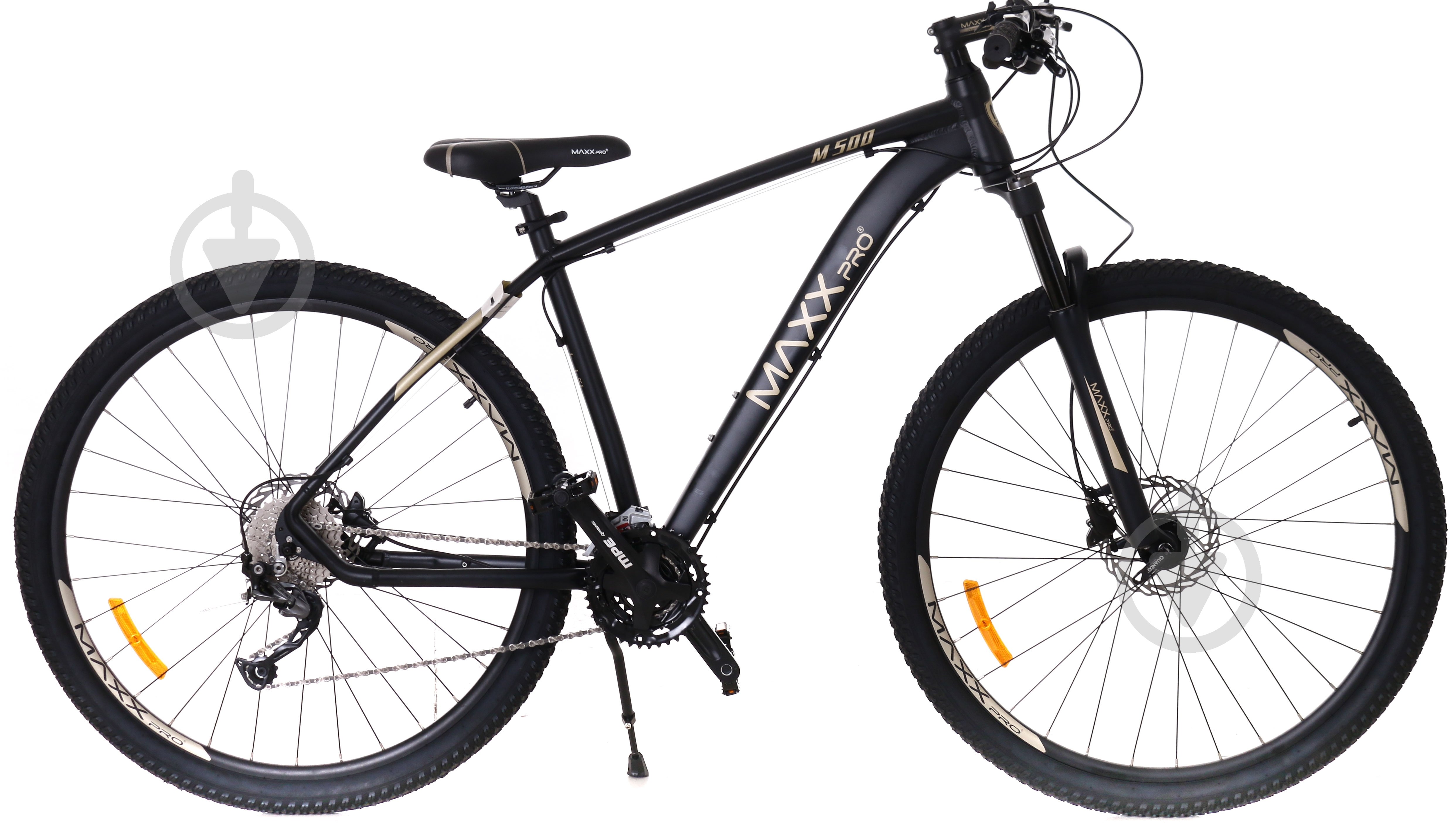 Велосипед MaxxPro 29" 19"(48 см) M500 M500-MAXX черно-серый - фото 2 Велосипед MaxxPro 29" 19"(48 см) M500 M500-MAXX черно-серый - фото 2