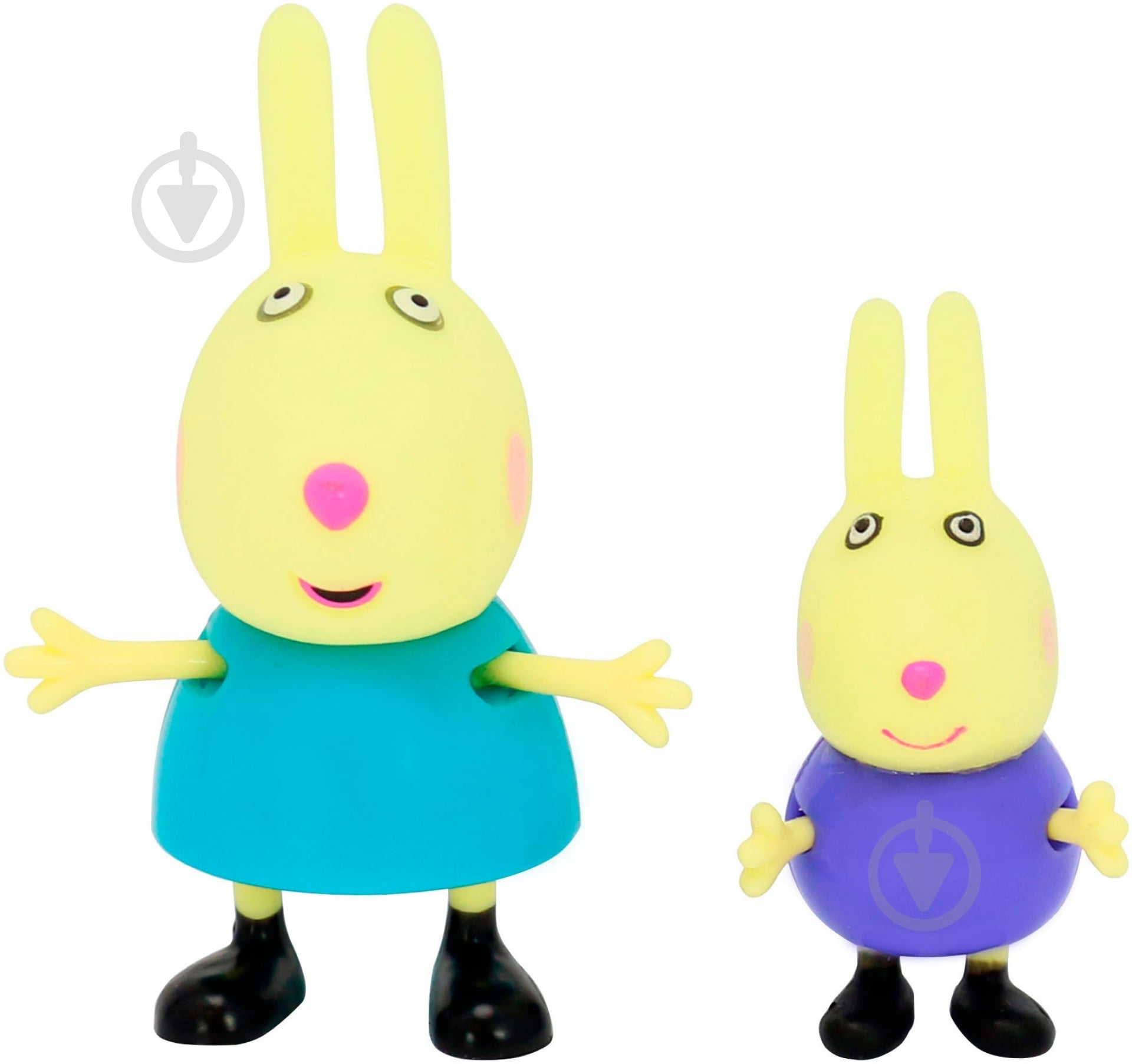 Набор Peppa Pig Ричард и Ребекка 15568-6 - фото 1 Набор Peppa Pig Ричард и Ребекка 15568-6 - фото 1