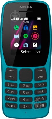 Мобильный телефон Nokia 110 DS 2019 blue 16NKLL01A04 - фото 2