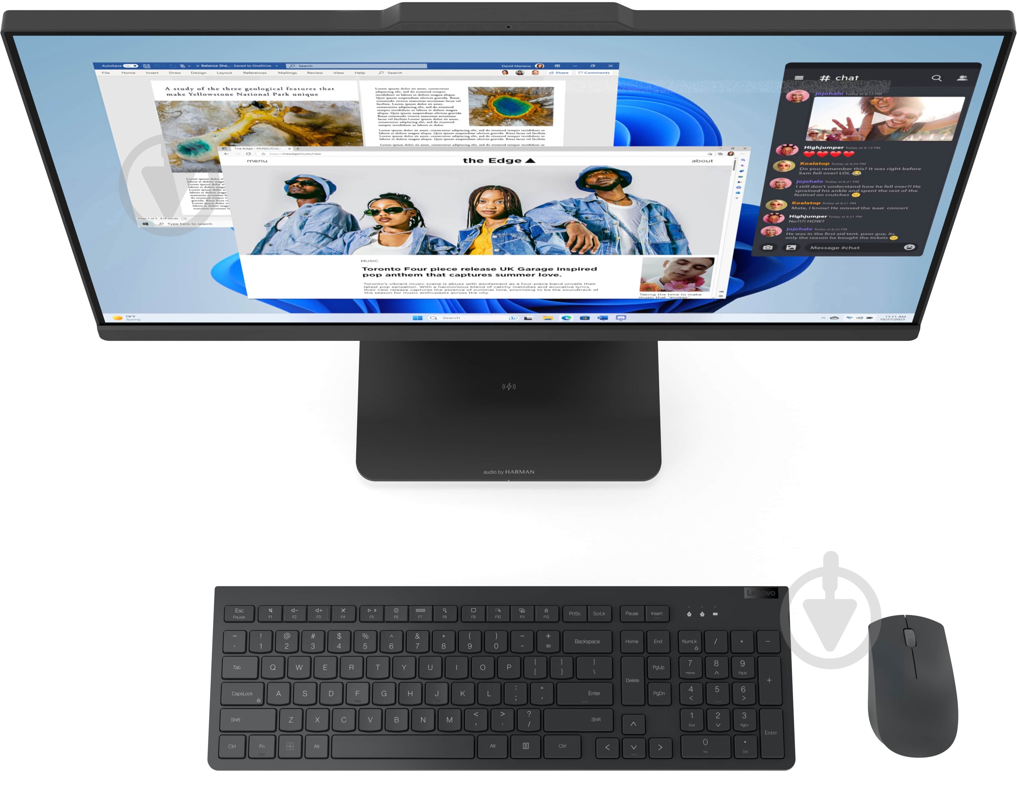 Моноблок Lenovo IdeaCentre AIO 24IRH9 23,8" (F0HN00HQUO) luna grey - фото 8