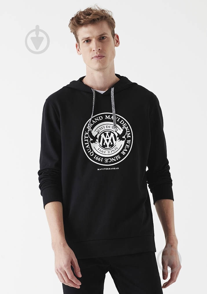Джемпер Mavi MAVI PRINTED SWEATSHIRT 065169-900 р. 2XL черный - фото 1 Джемпер Mavi MAVI PRINTED SWEATSHIRT 065169-900 р. 2XL черный - фото 1