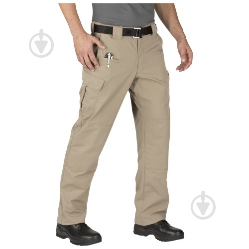 Штани 5.11 Tactical Stryke w / Flex-Tac [070] Stone W36/L36 - фото 1
