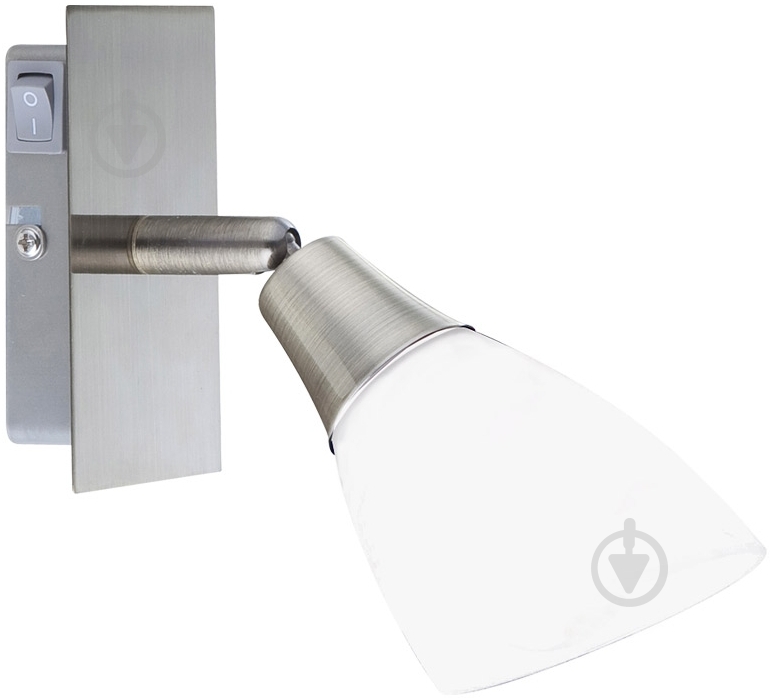 Спот Globo Frank 1x40 Вт E14 хром 5451-1 - фото 1